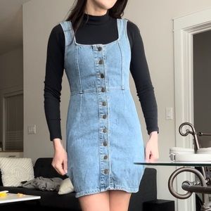 Urban Outfitters Denim Button Down Dress